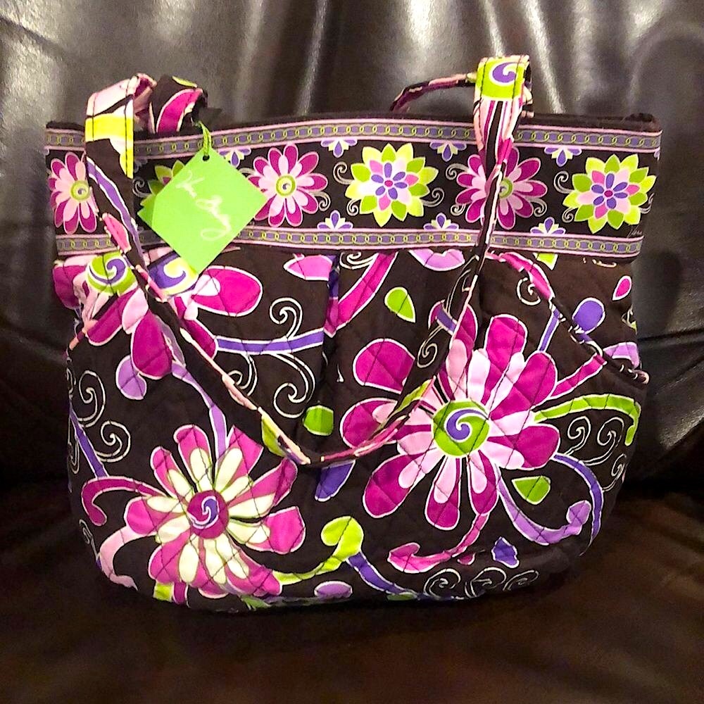 VERA BRADLEY Purple Punch Shoulder Bag - Morgan NWT